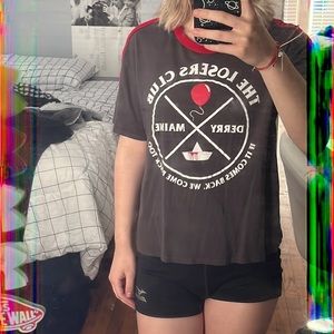 Hot Topic Losers Club Crop Top Shirt 